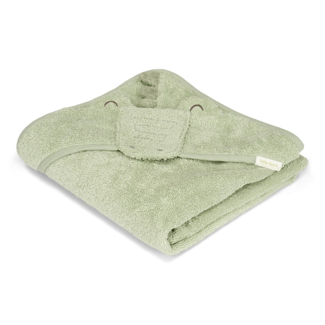 Little Dutch® Hooded Towel Flamingo – slika 4