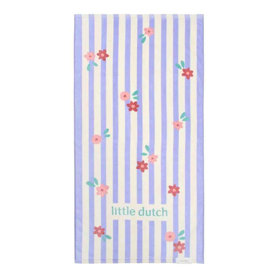 Little Dutch® Brisača za plažo Dreamy Purple Stripe Little Dutch