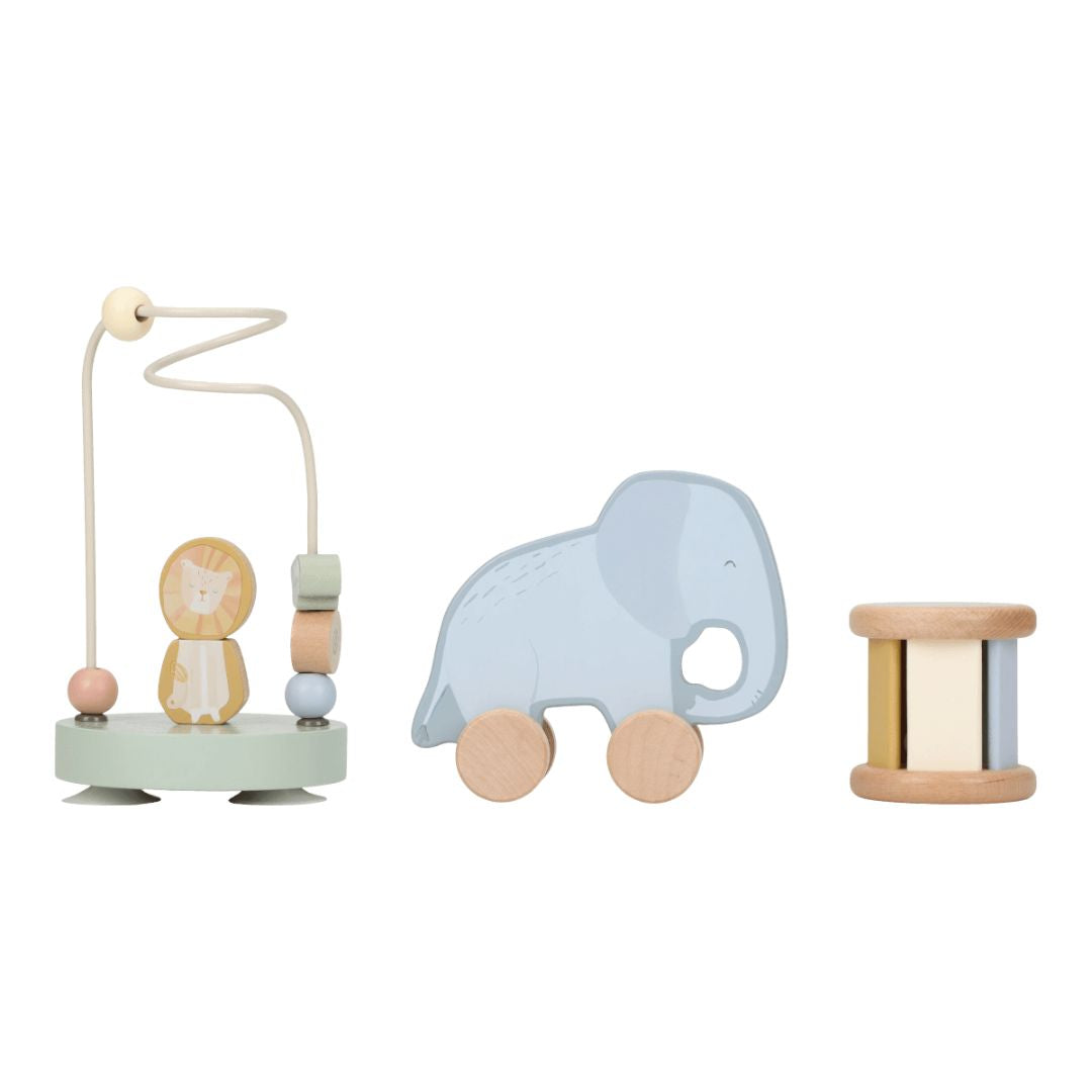 Little Dutch® Wood Safari Friends Gift Set