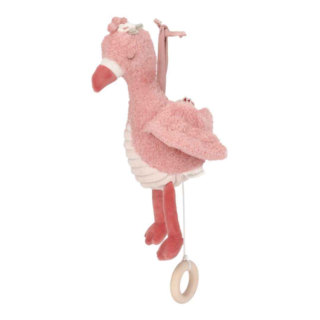 Little Dutch® Glasbena obešanka flamingo Safari Friends Little Dutch