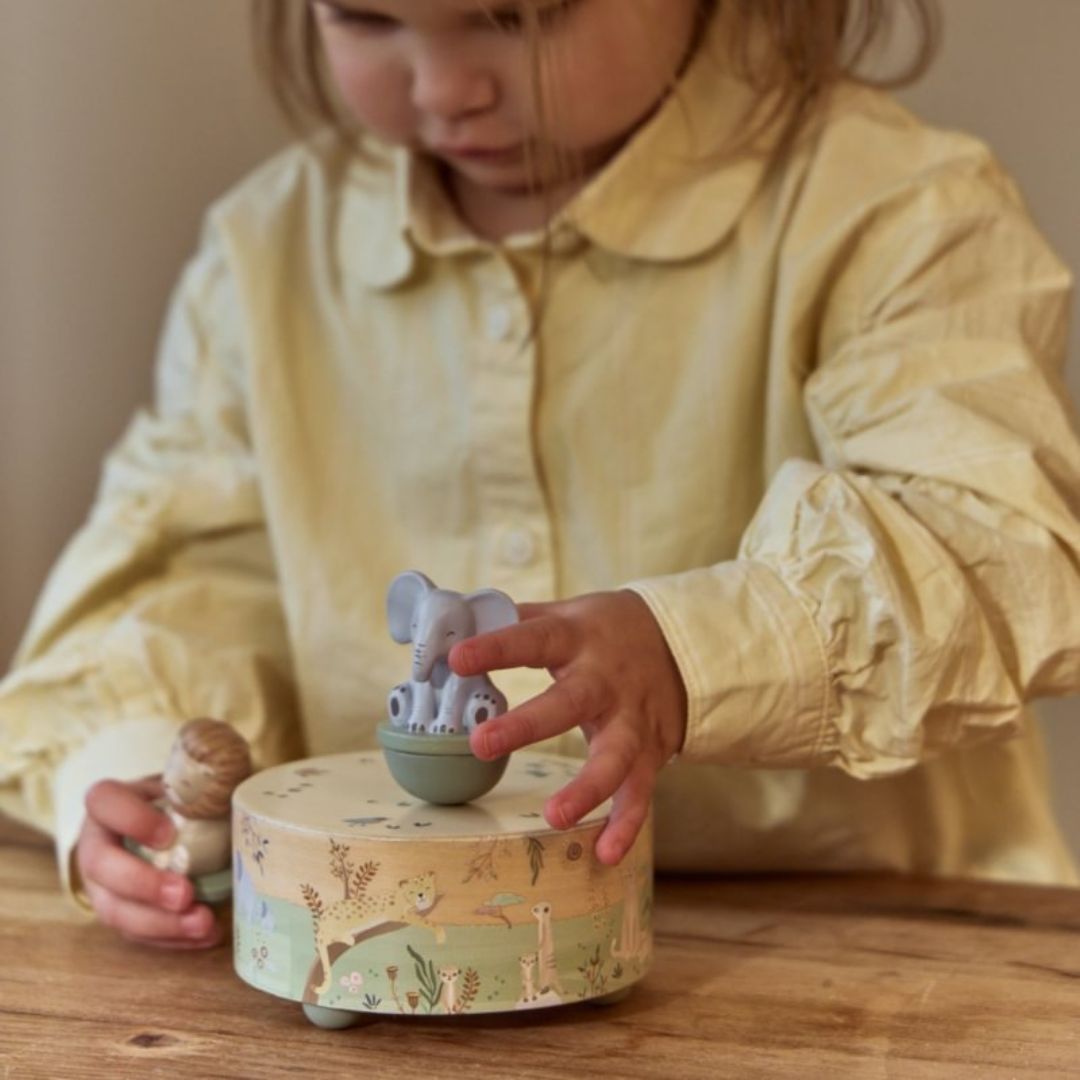 Little Dutch® Music Box Safari Friends – slika 5