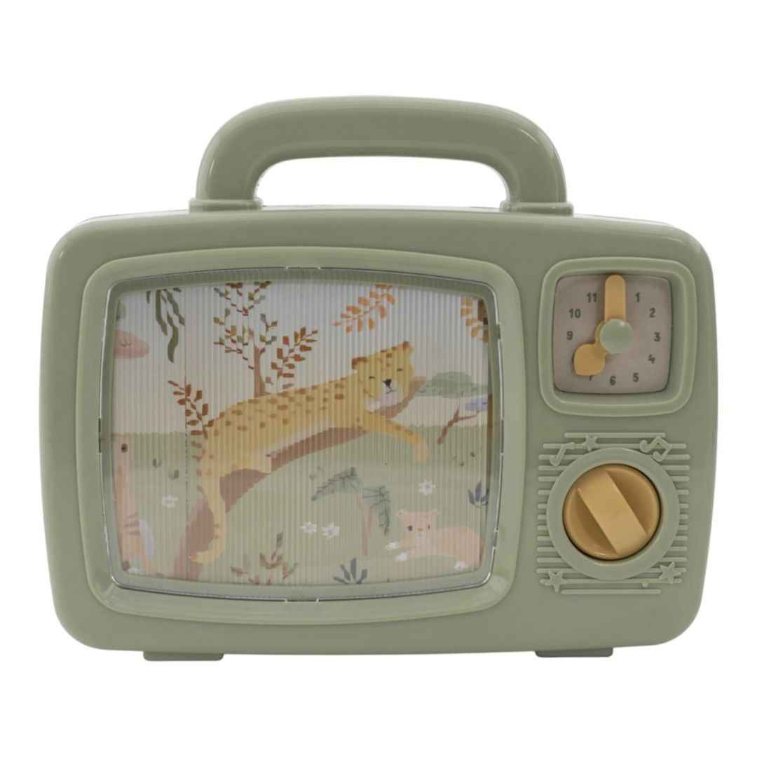 Little Dutch® Glasbeni televizor Safari Musical TV Little Dutch