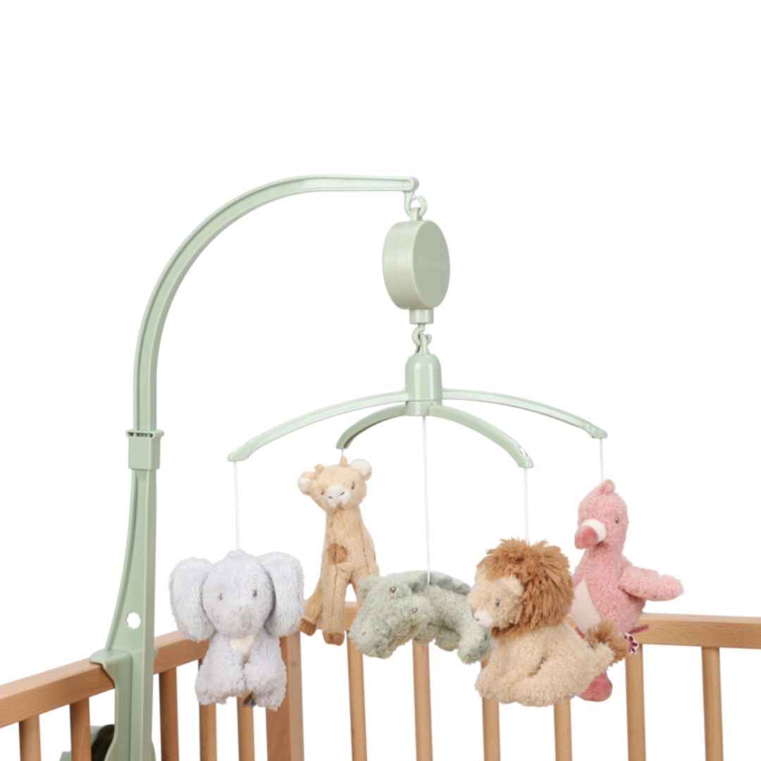 Little Dutch® Glasbeni vrtiljak Safari Friends Little Dutch