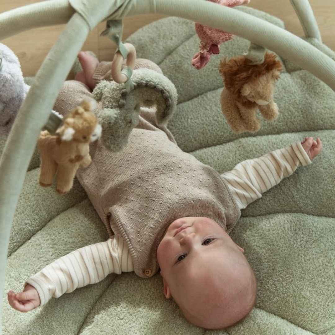 Little Dutch® Igralna podloga z lokom Safari Friends Little Dutch