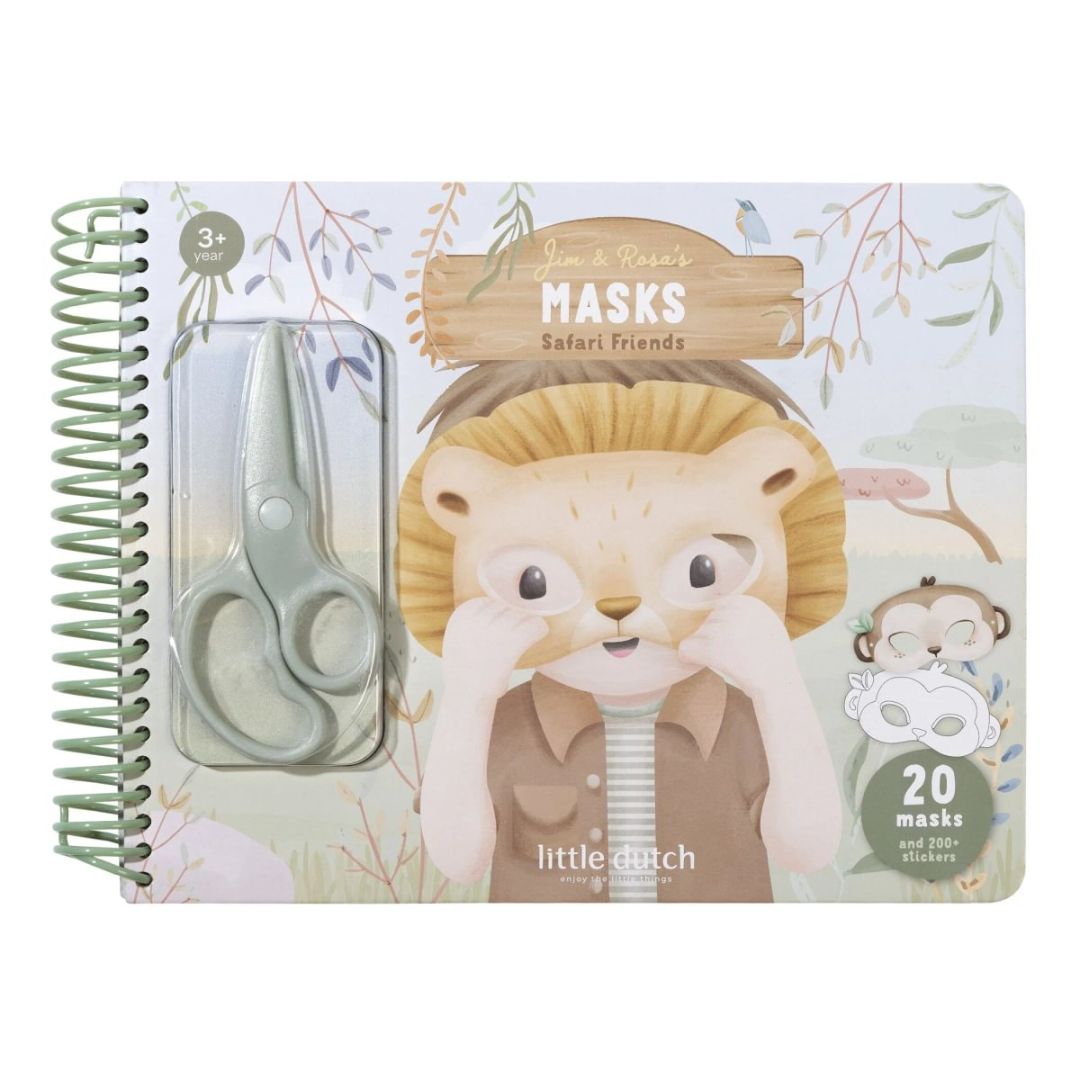 Little Dutch® Scissor Book Safari Friends