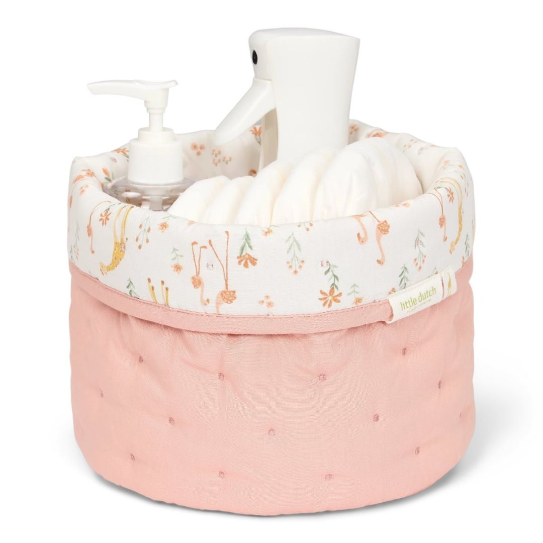 Little Dutch® Storage basket Blooming Safari 20x15 – slika 2
