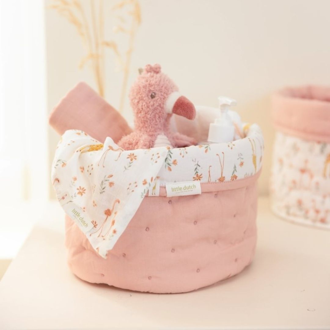 Little Dutch® Úložný koš Blooming Safari 20x15 – slika 4