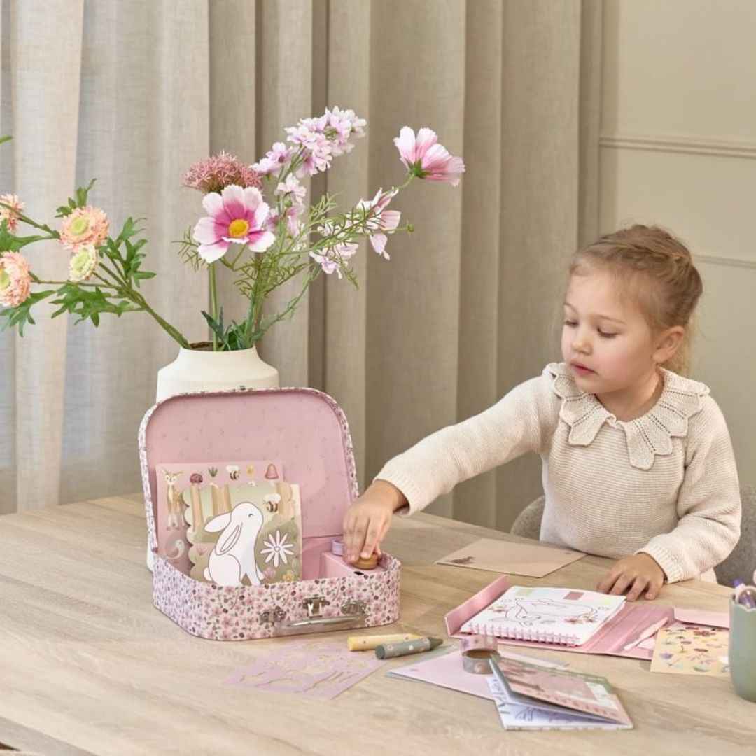 Little Dutch® Kreativni kovček Rosa Fairy Garden Little Dutch