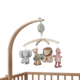 Little Dutch® Wooden musical carousel Safari Friends