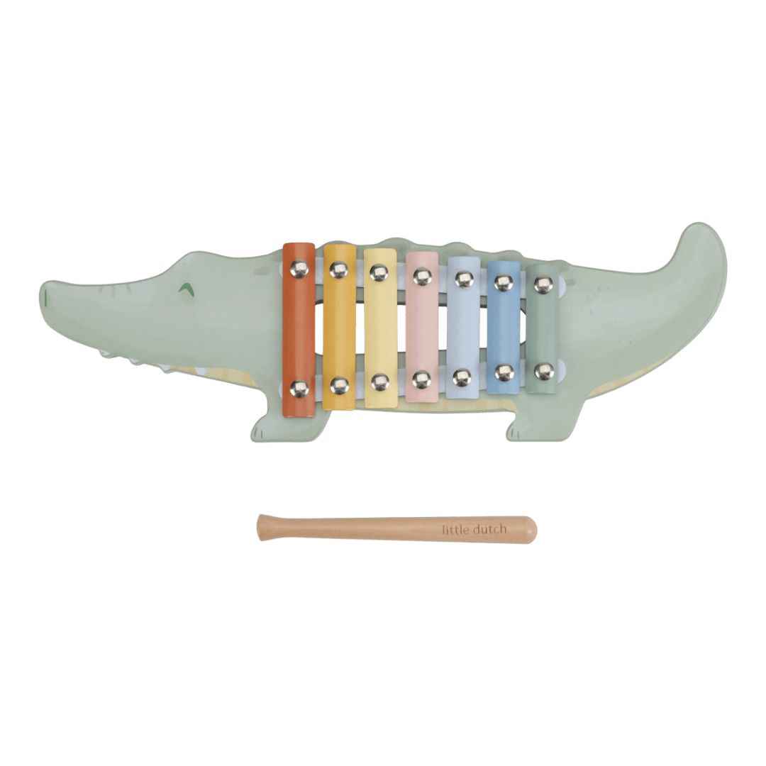 Little Dutch® Wooden xylophone Safari Friends – slika 2
