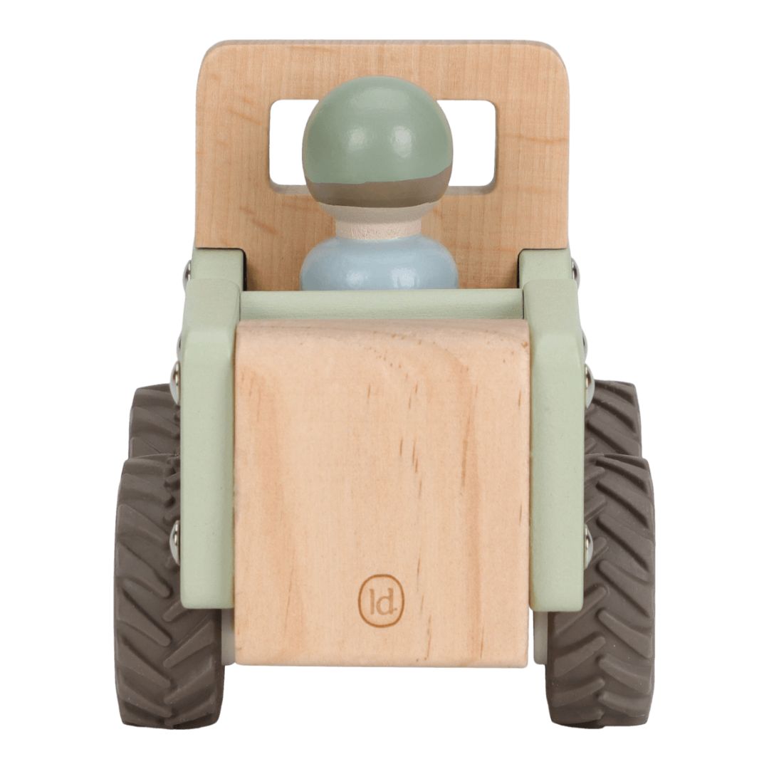Little Dutch® Wooden safari car Safari Friends – slika 3