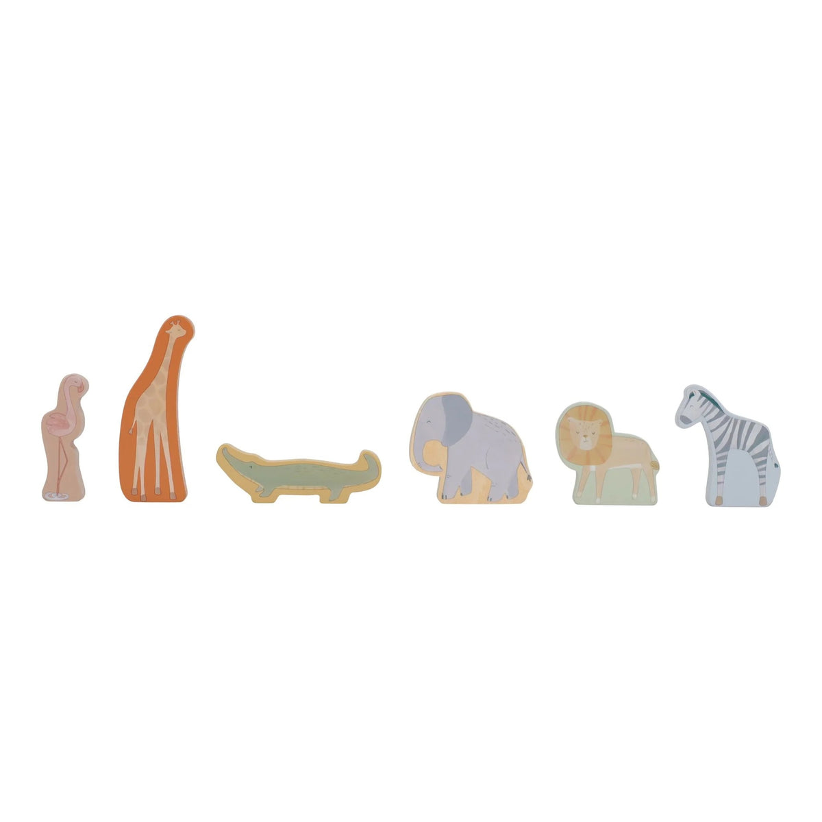 Little Dutch® Wooden safari car with animals Safari Friends – slika 2