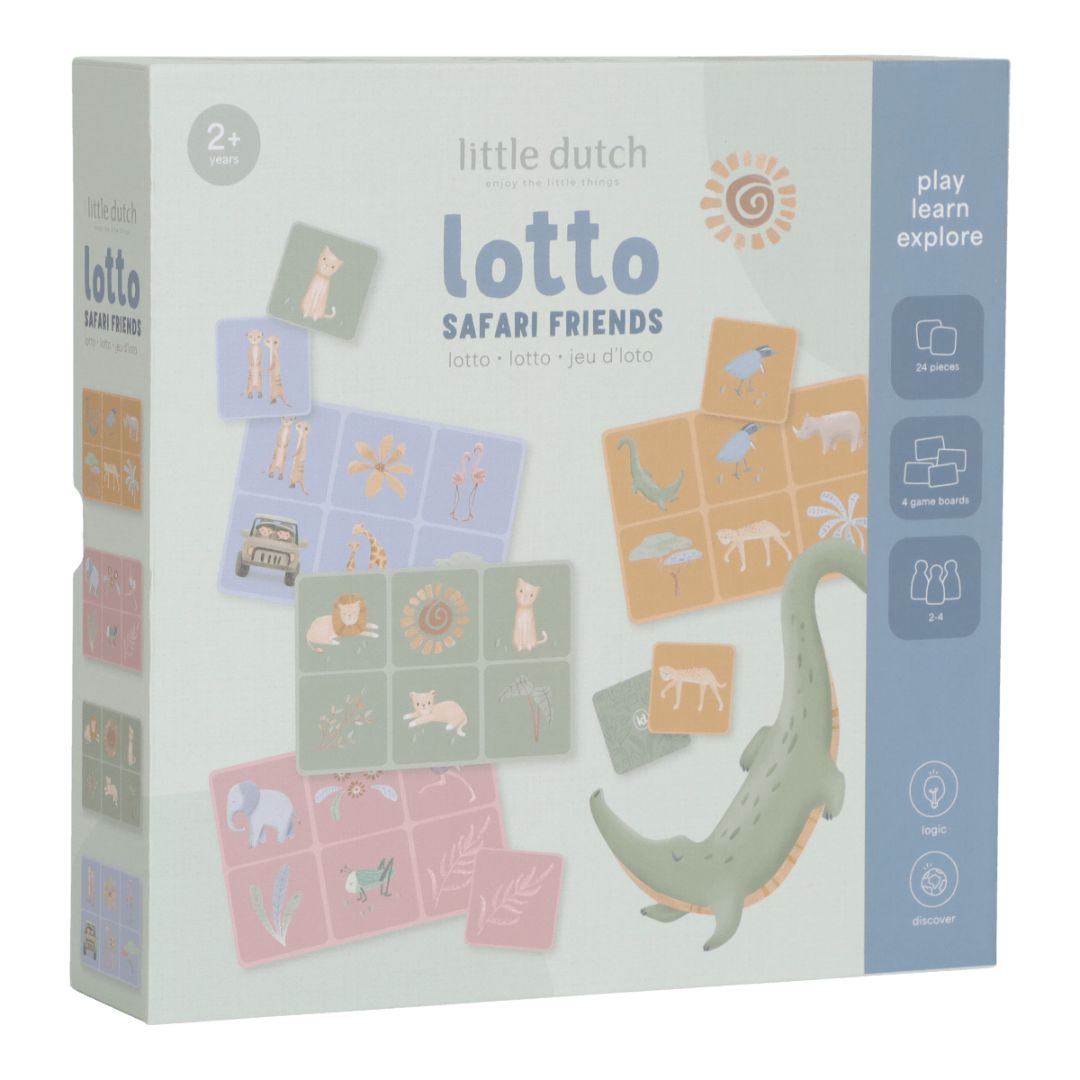 Little Dutch® Safari Friends Lotto Game