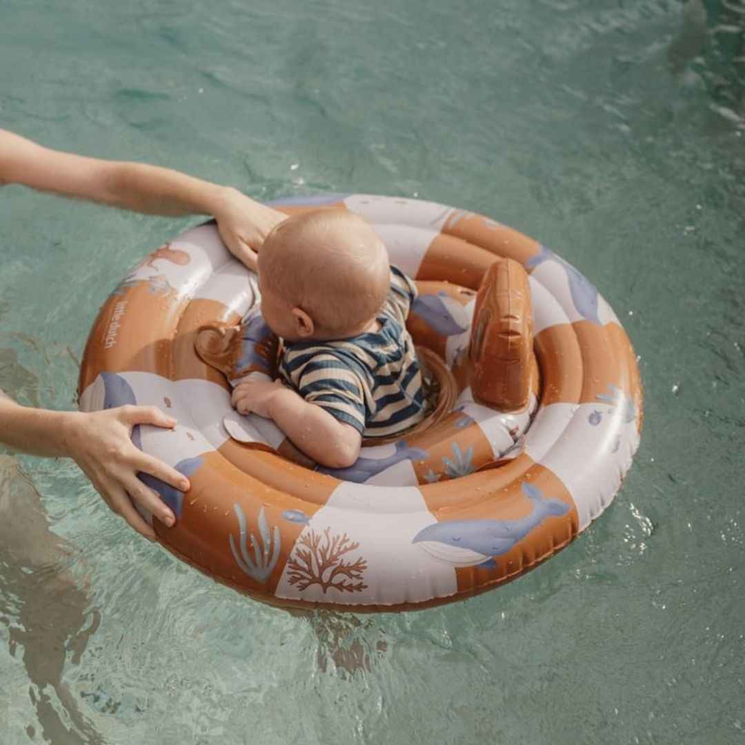 Little Dutch® Napihljiv otroški plavalni obroč Ocean World Little Dutch