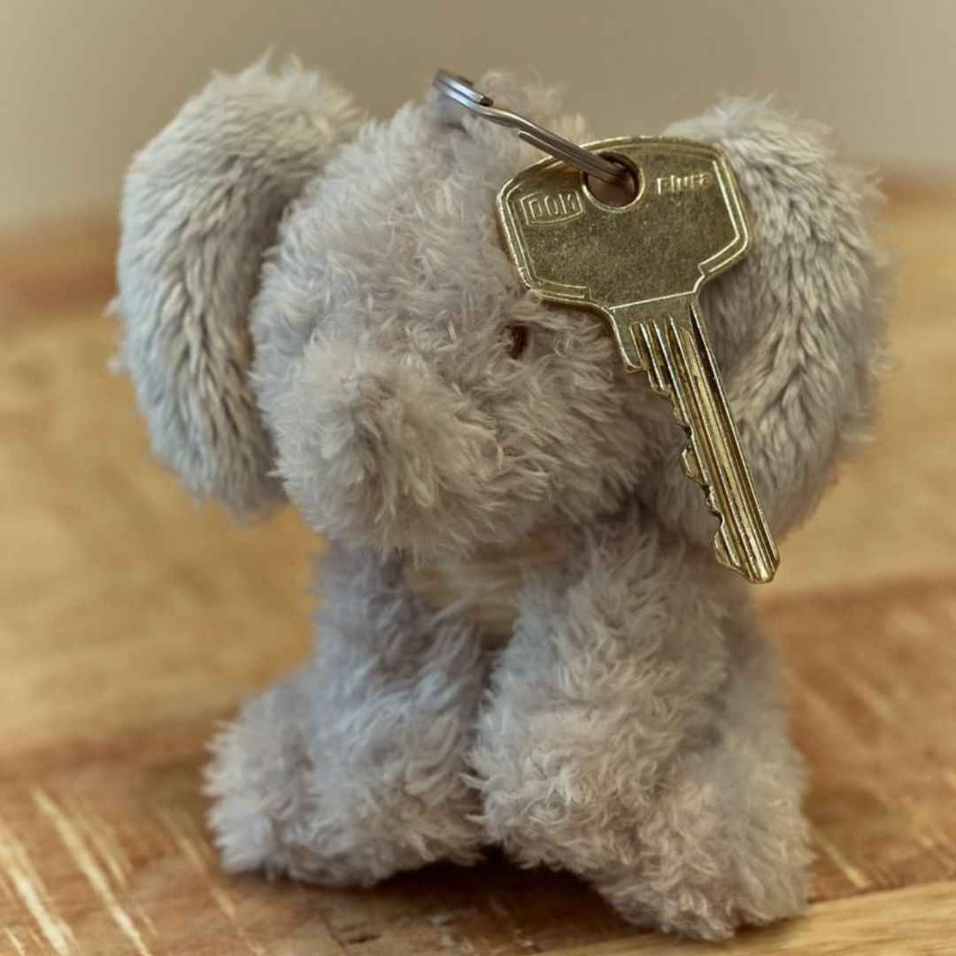 Little Dutch® Key pendant elephant Safari Friends – slika 3