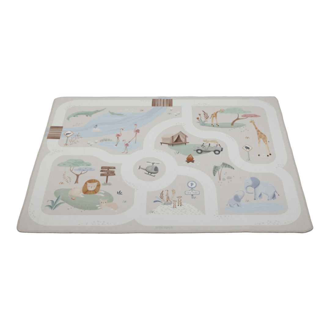 Little Dutch® Baby Play Mat Safari Friends – slika 3