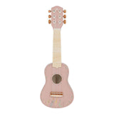 Little Dutch® Children's wooden guitar Safari Friends Pink