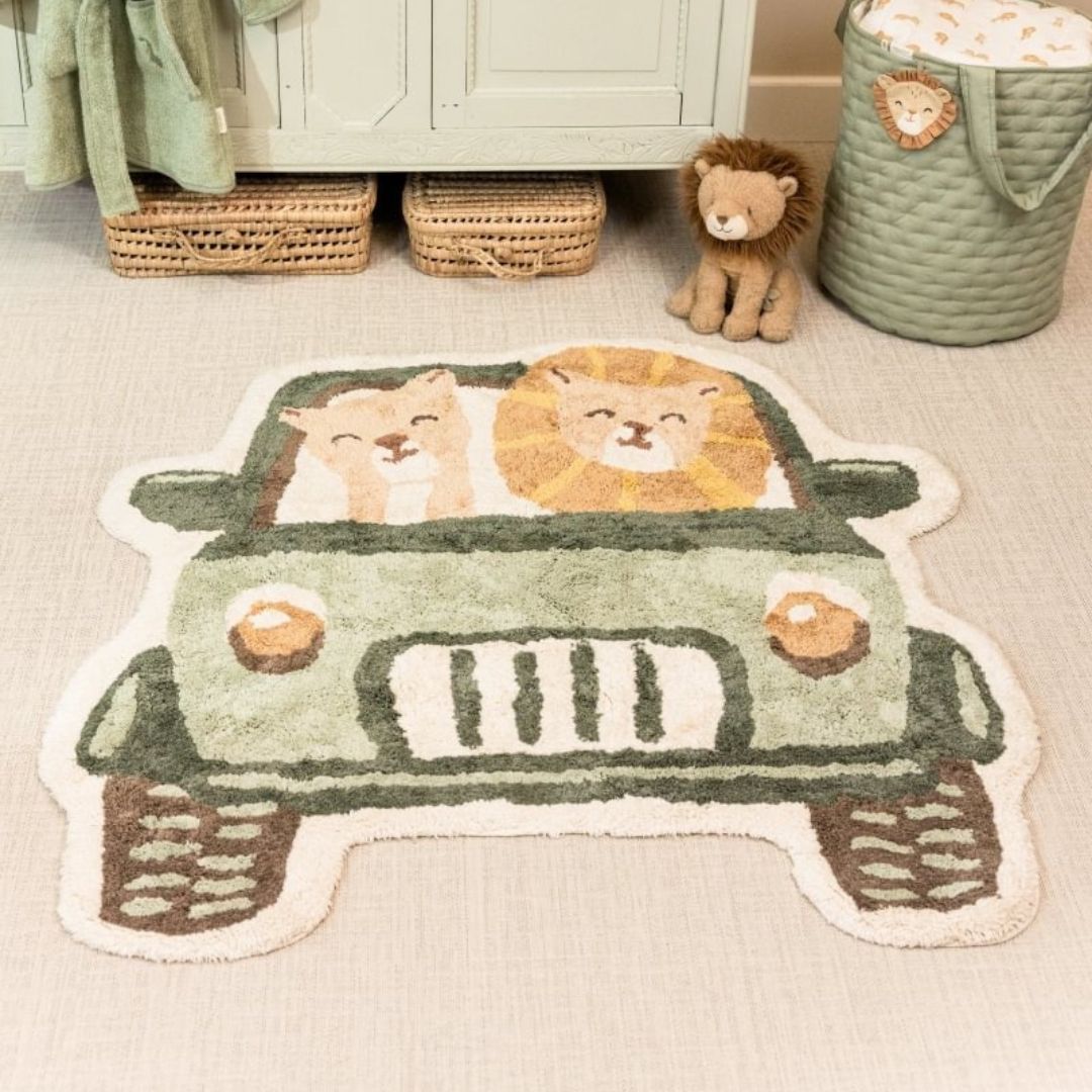 Little Dutch® Kids Rug Safari Car – slika 4