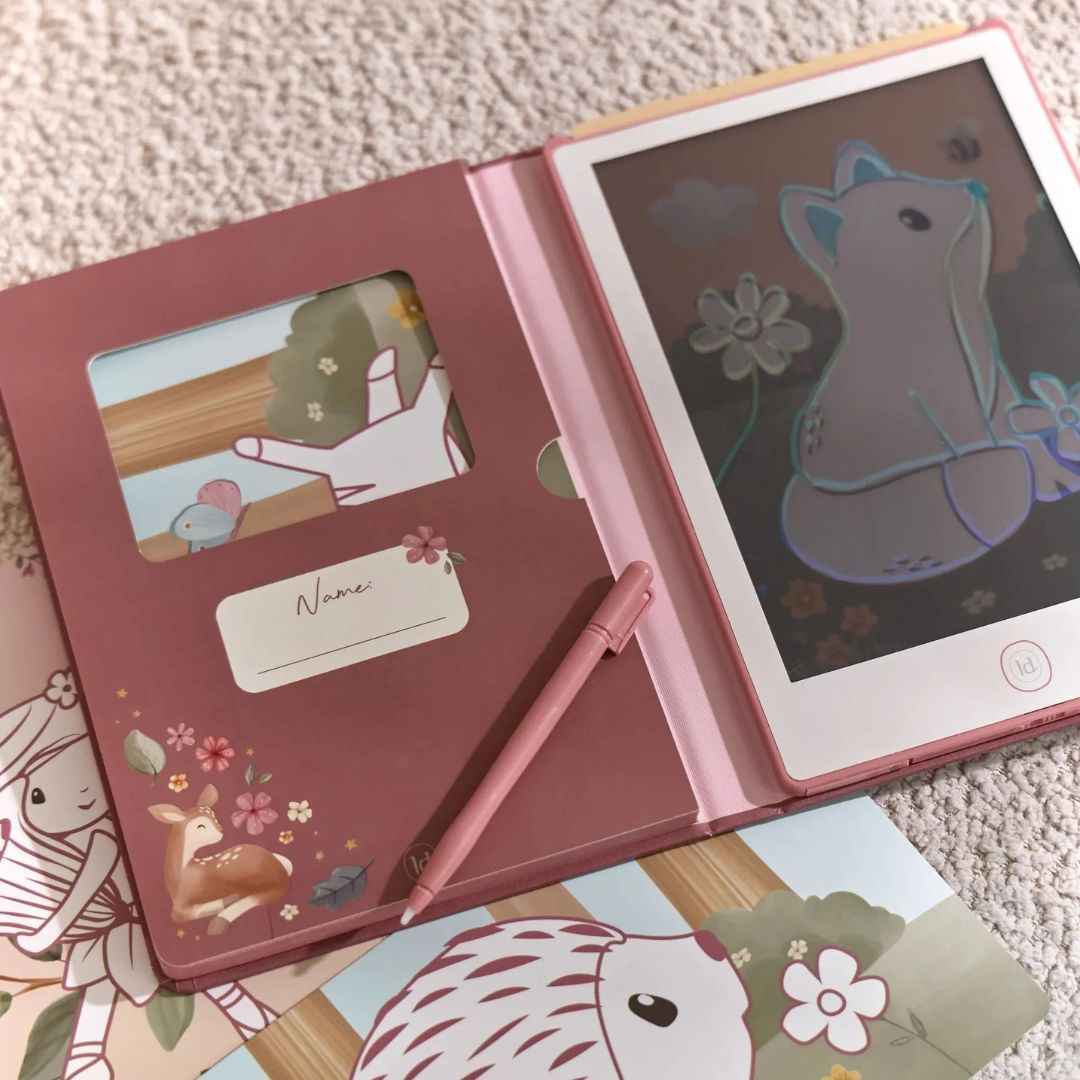 Little Dutch® Children's drawing board Pink – slika 7