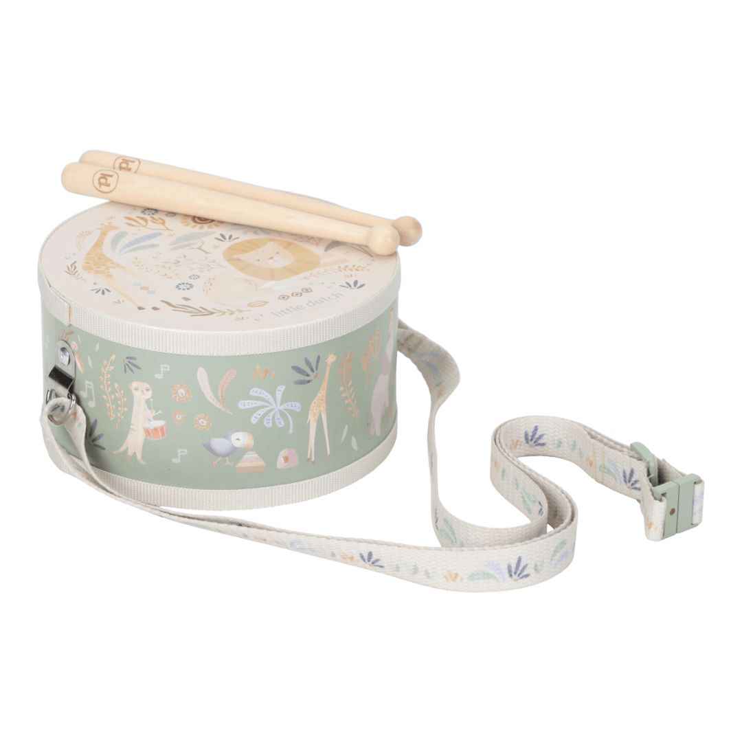 Little Dutch® Children's musical drum Safari Friends – slika 2