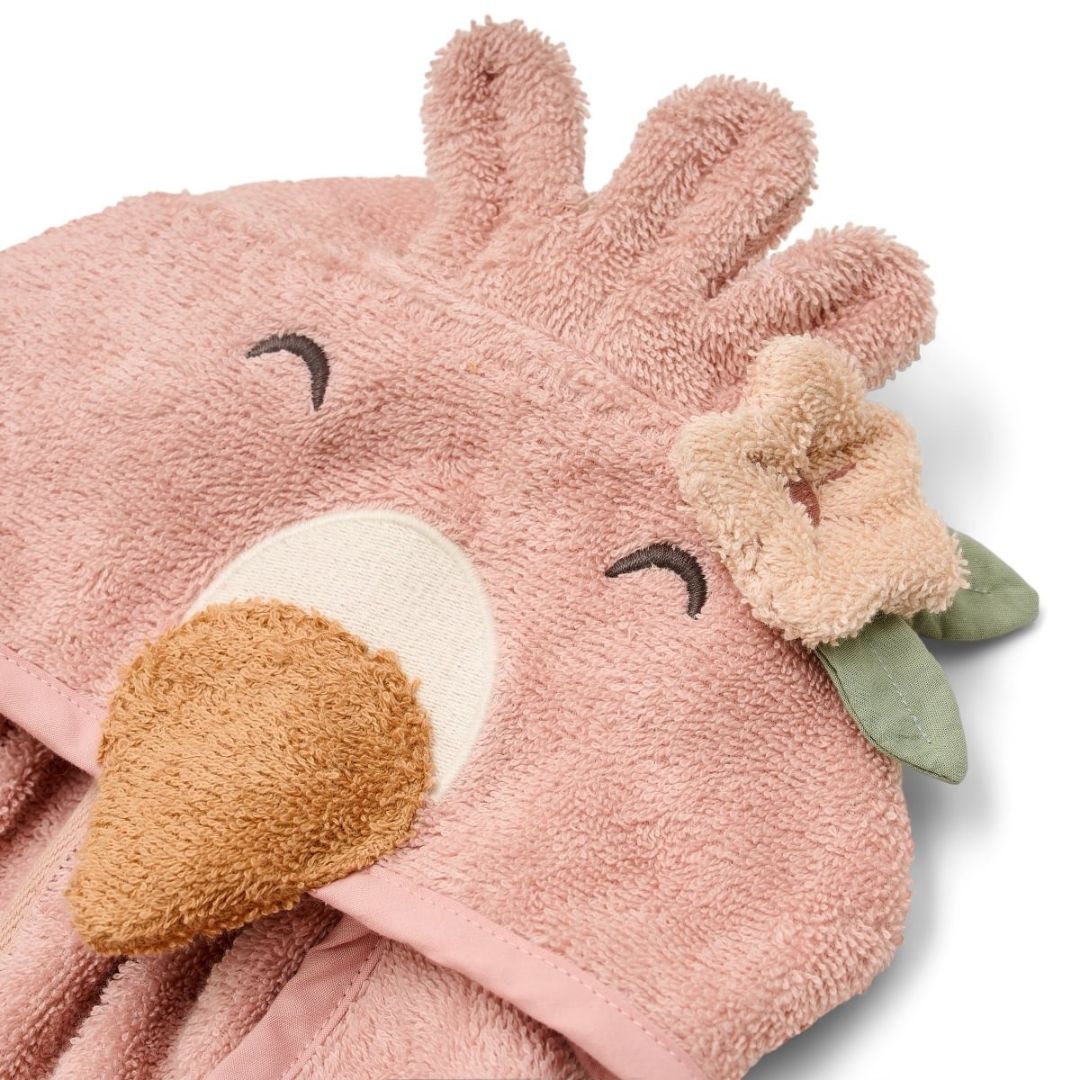 Little Dutch® Baby Bathrobe Flamingo – slika 2