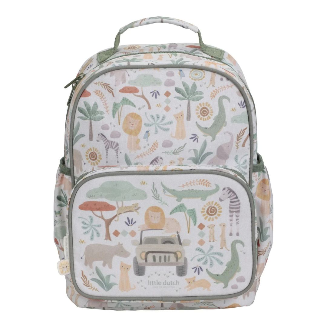 Little Dutch® Children's backpack Large Safari Friends