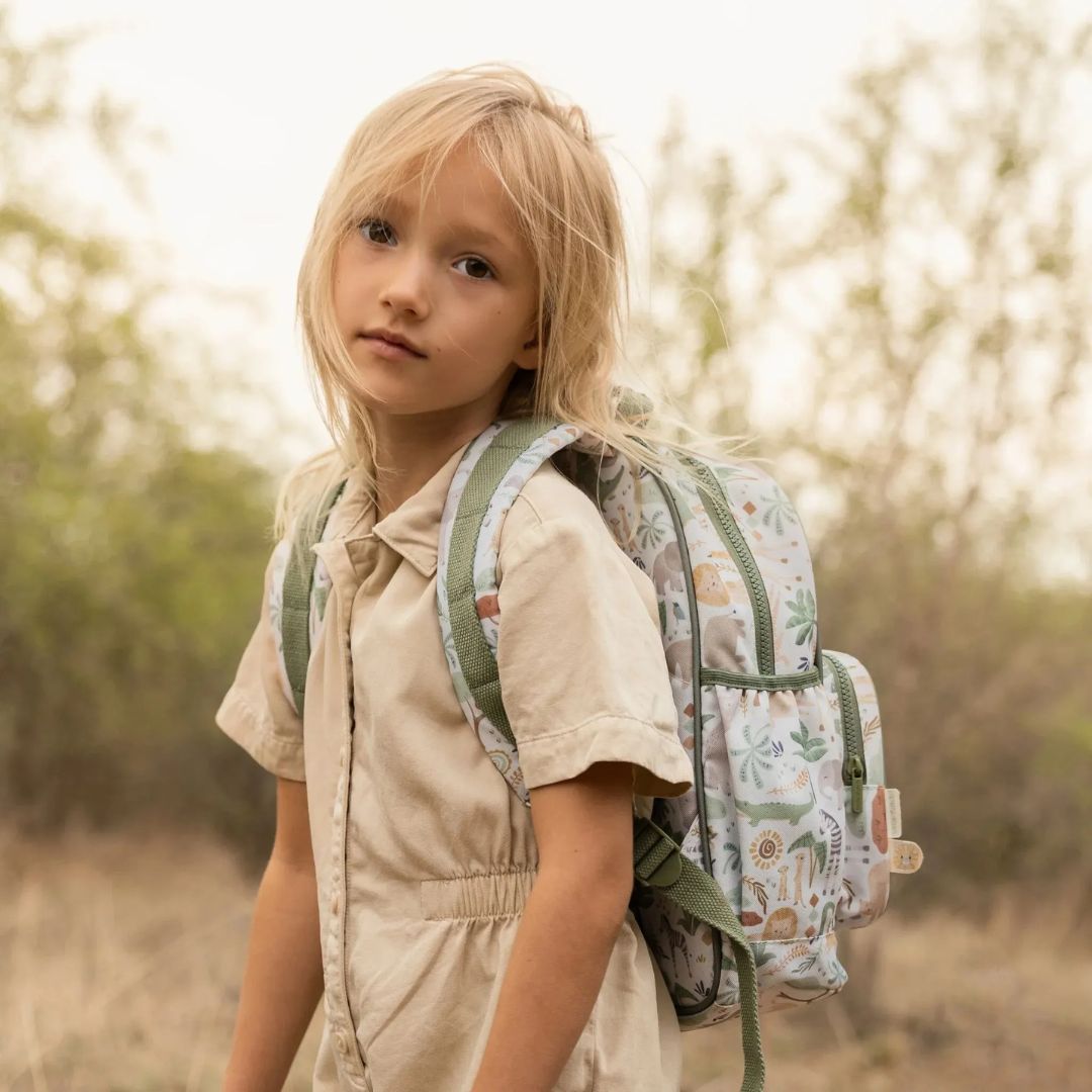 Little Dutch® Children's backpack Large Safari Friends – slika 7