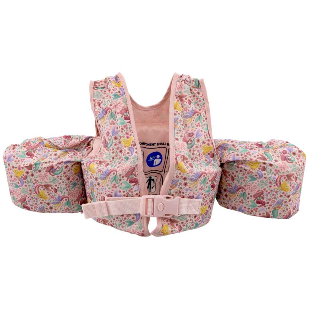 Little Dutch® Otroški plavalni jopič z rokavčki Dreamy Mermaid 3-6L Little Dutch
