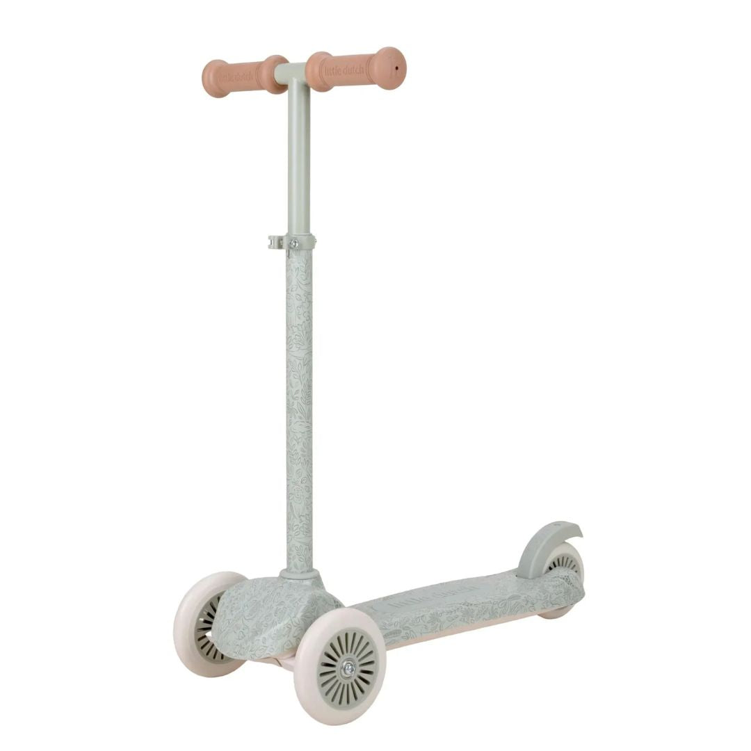 Little Dutch® Children's scooter Green Safari Friends