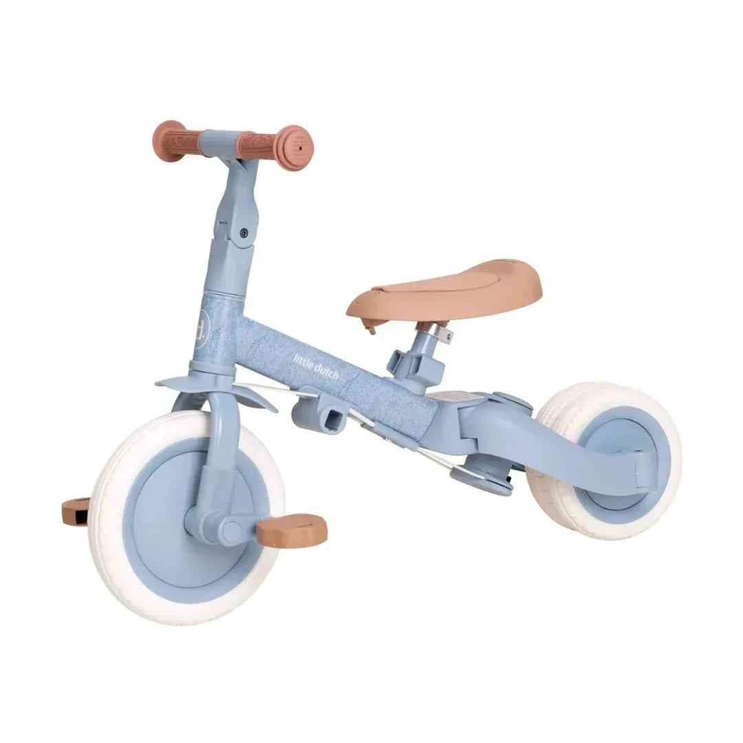 Little Dutch® Otroški tricikel 4v1 Safari Dreams Blue Little Dutch