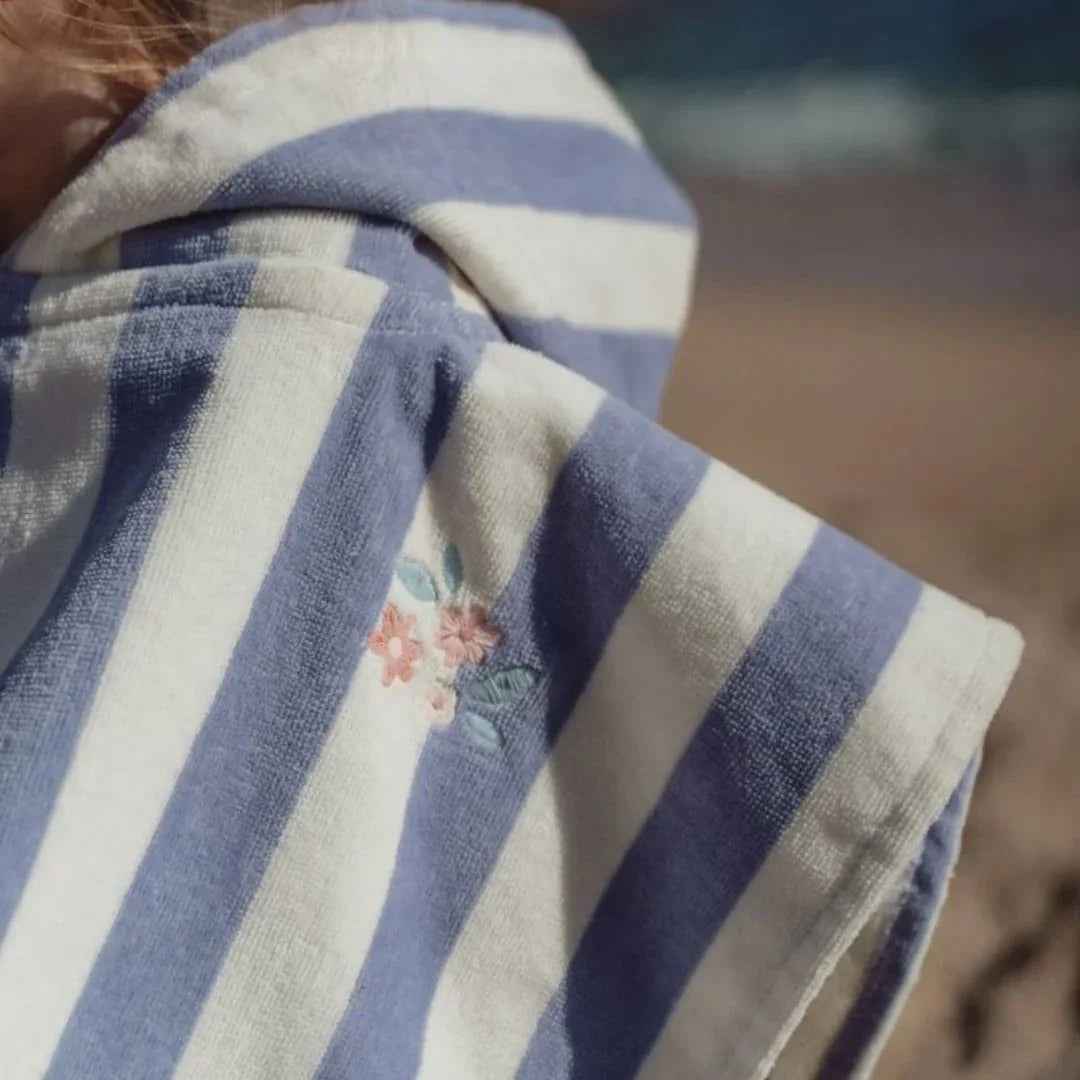 Little Dutch® Pončo za plažo Dreamy Purple Stripe Little Dutch