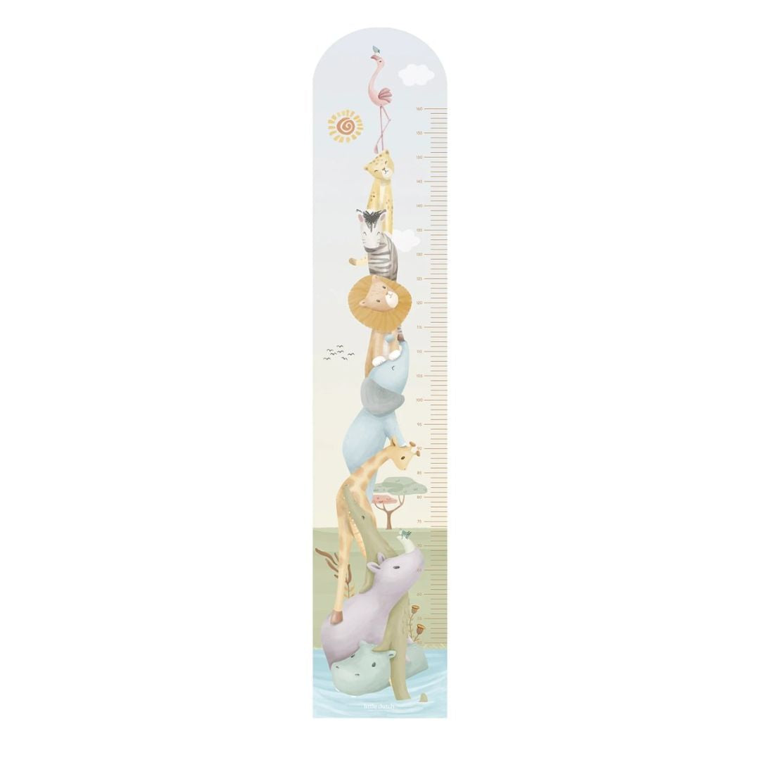 Little Dutch® Growth Chart Wall Sticker Safari