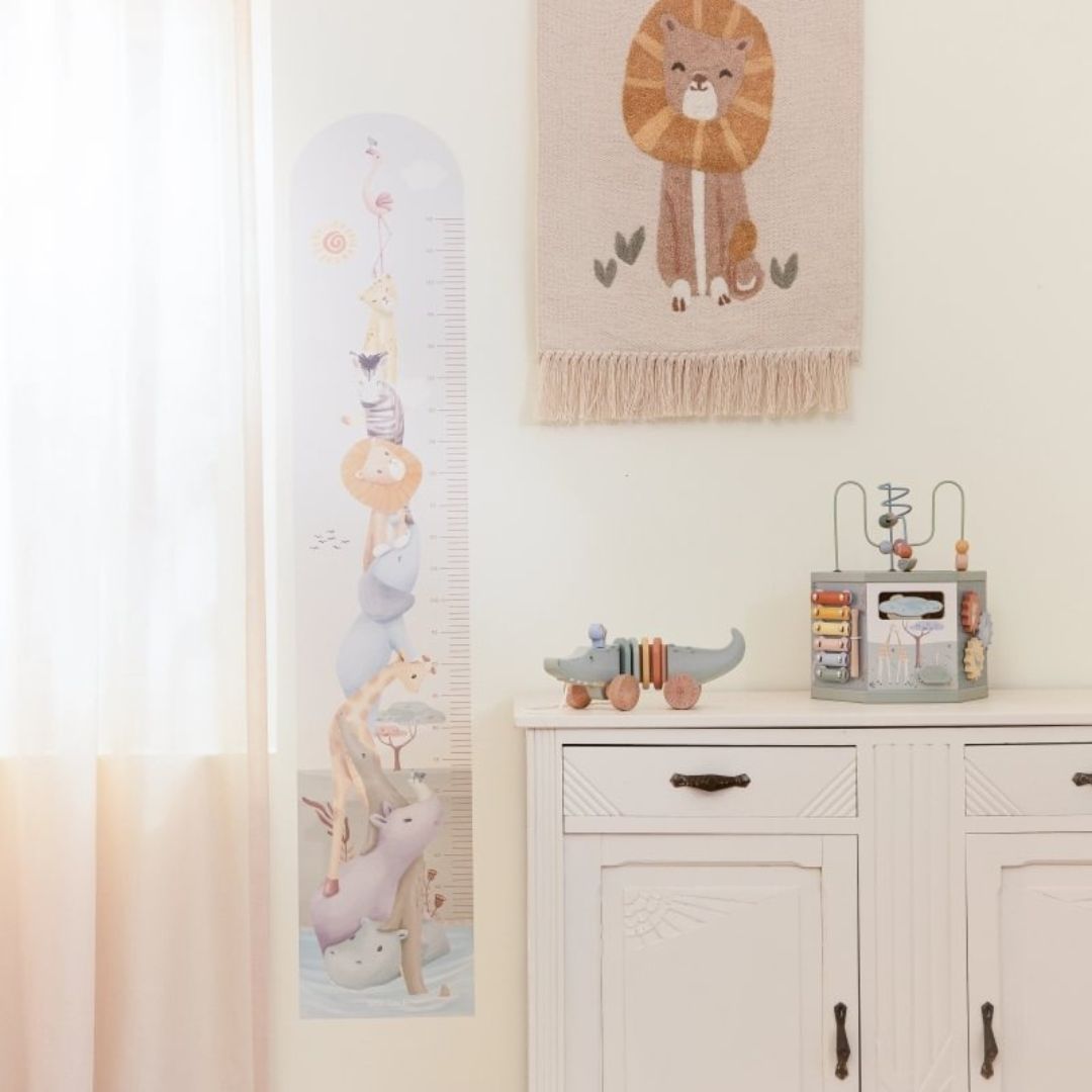 Little Dutch® Growth Chart Wall Sticker Safari – slika 5