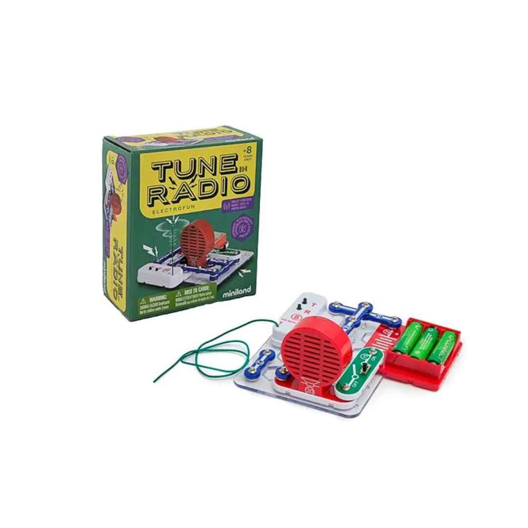 Miniland® STEM komplet za sestavo FM radia Electrofun Miniland