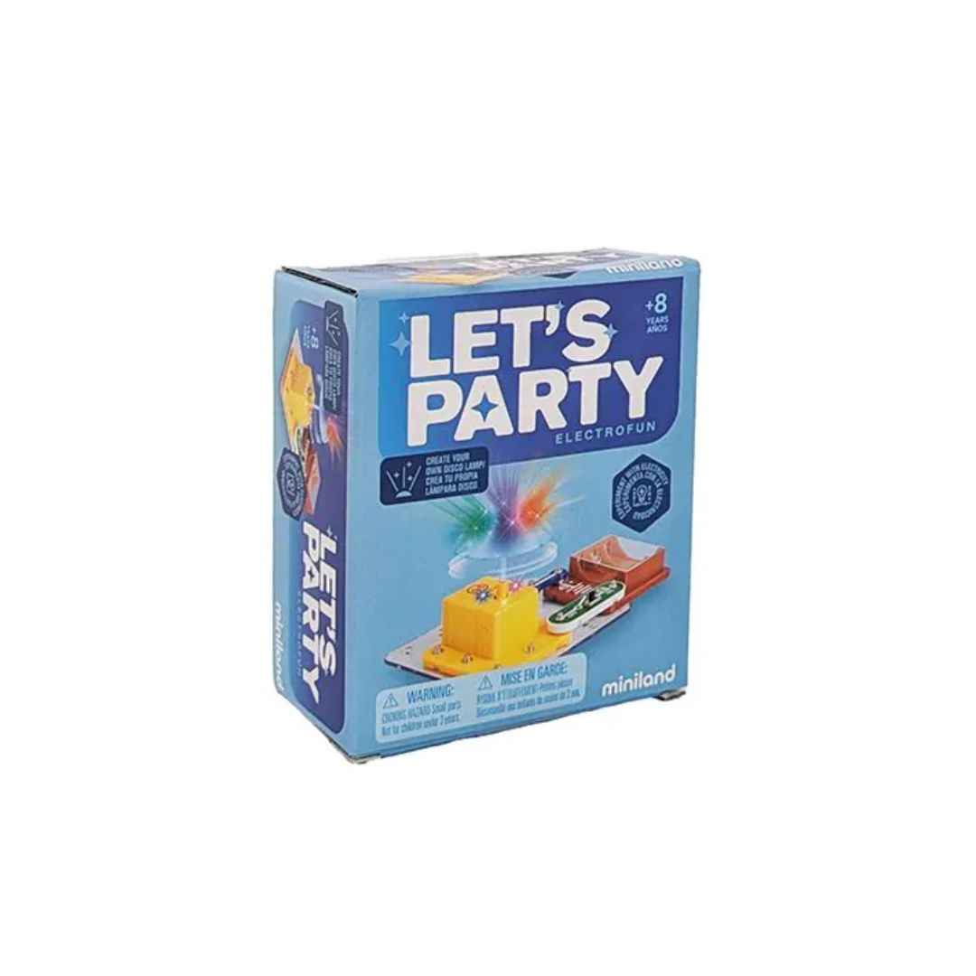 Miniland® STEM komplet za sestavo disko luči Electrofun Miniland
