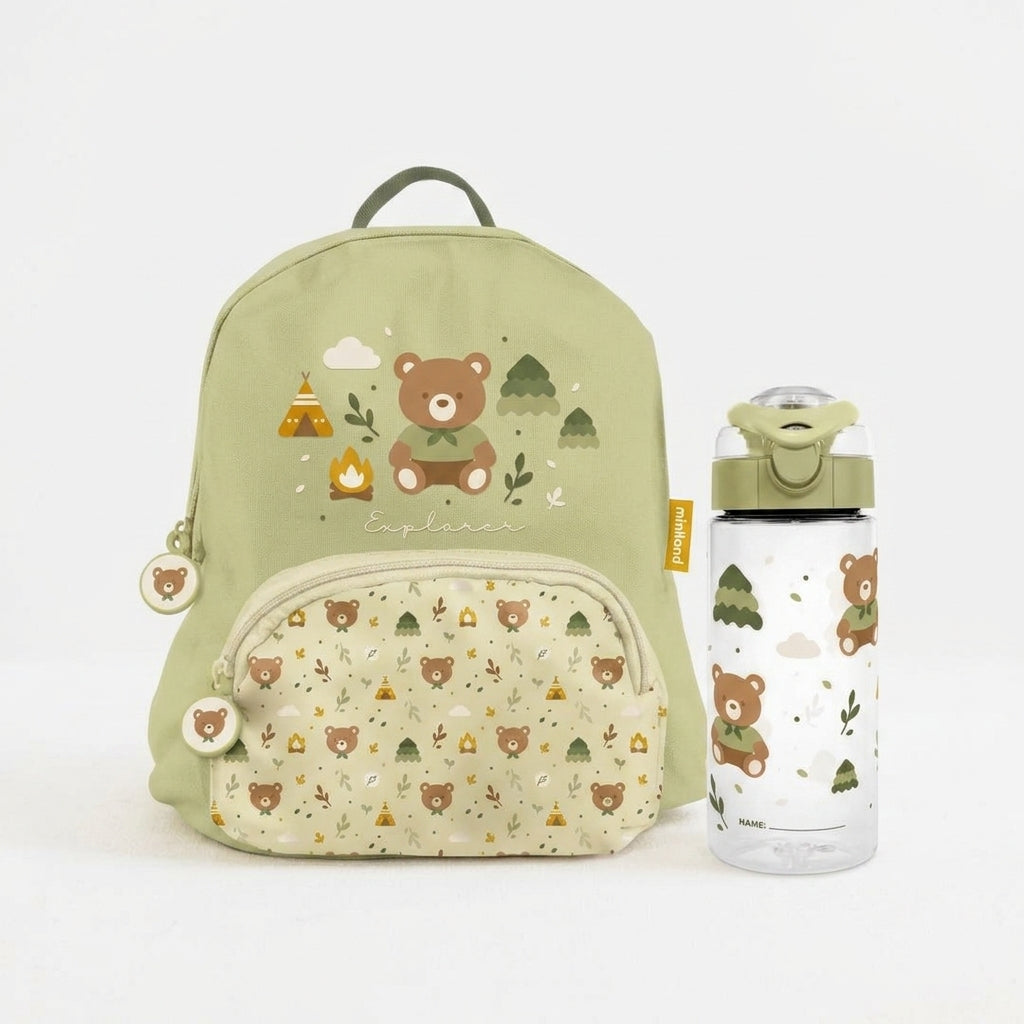 Miniland® Explorer Backpack and Bottle Set