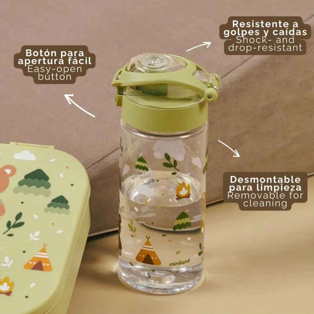 Miniland® Steklenička z ustnikom 500ml Explorer Miniland