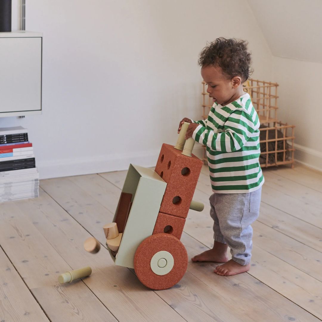 Modu® 3in1 Baby Walker Burnt Orange / Dusty Green – slika 4