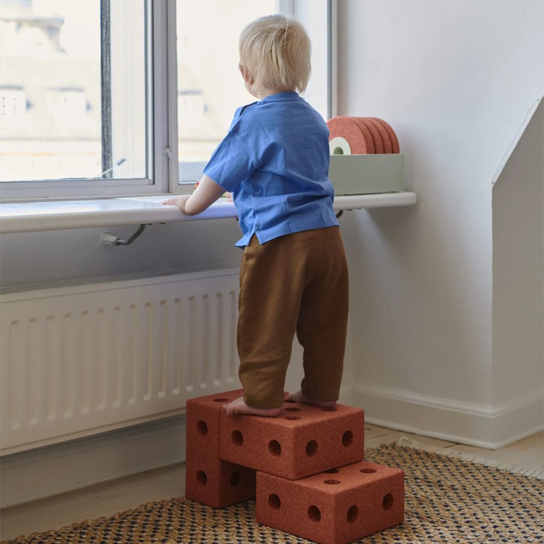 Modu® 3in1 Baby Walker Burnt Orange / Dusty Green – slika 5