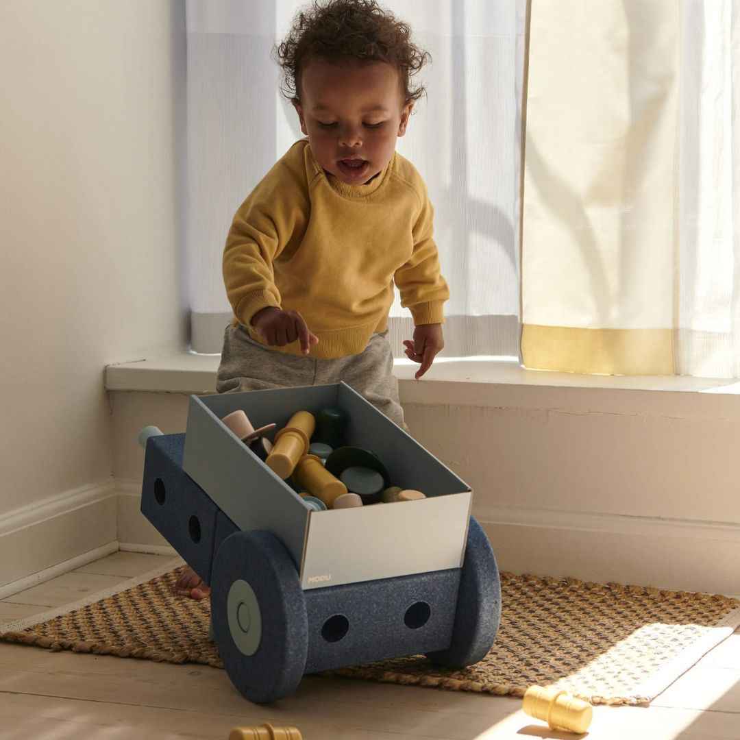 Modu® 3v1 Baby Walker Deep Blue / Sky Blue Modu