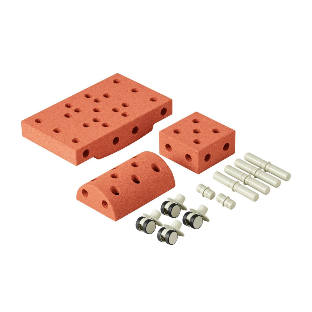 Modu® Curiosity set - Burnt Orange/Dusty Green – slika 2