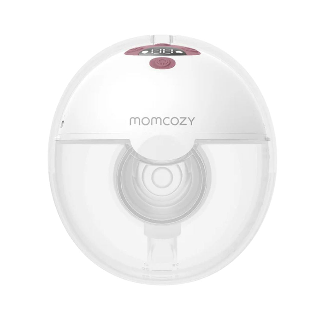 Momcozy® double electric breast pump M5 All-in-One Hands-Free Cozy Red – slika 2