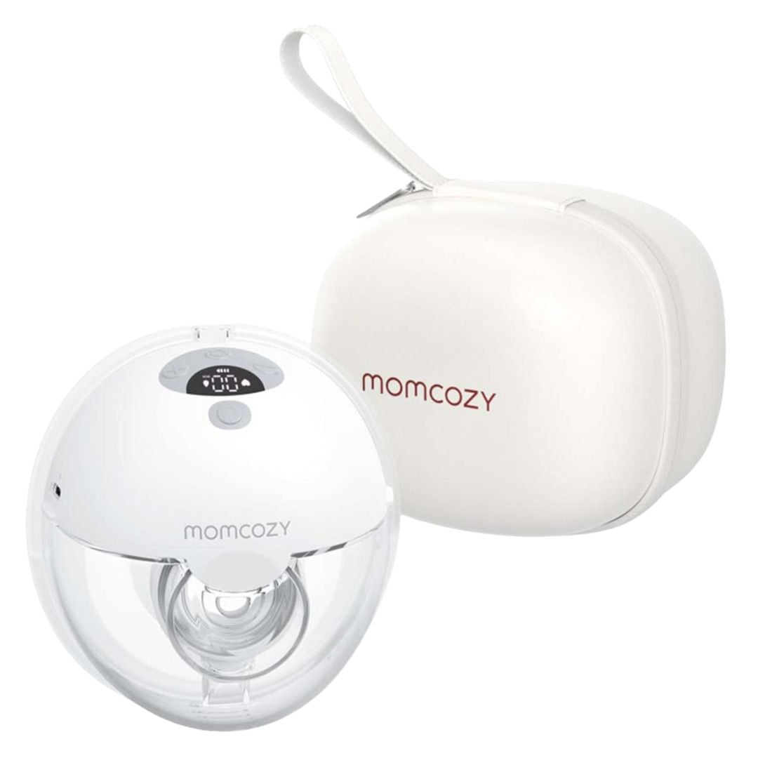Momcozy® M5 All-in-One Single Electric Breast Pump Hands-Free Quill Grey