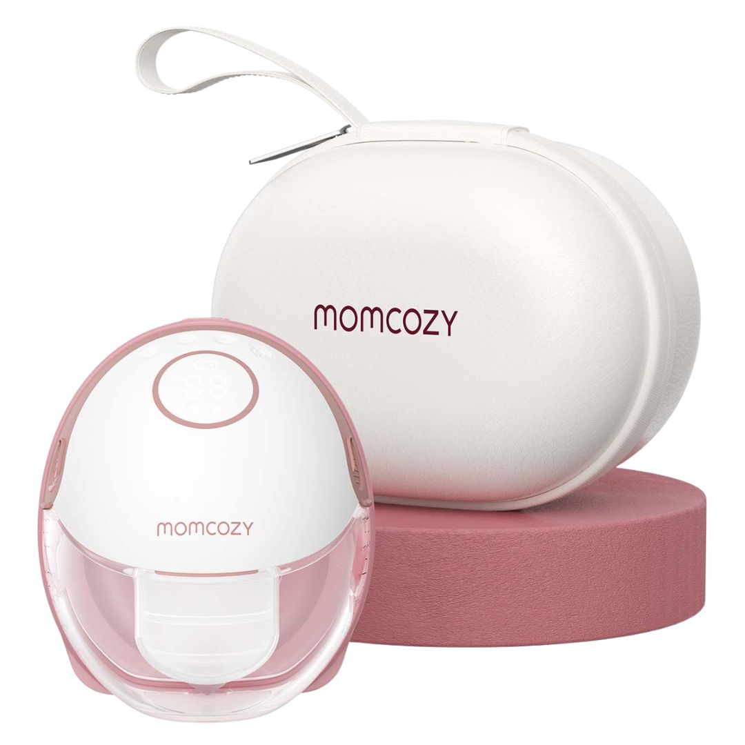 Momcozy® M6 Mobile Style™ Single Electric Hands-Free Breast Pump Cozy Red