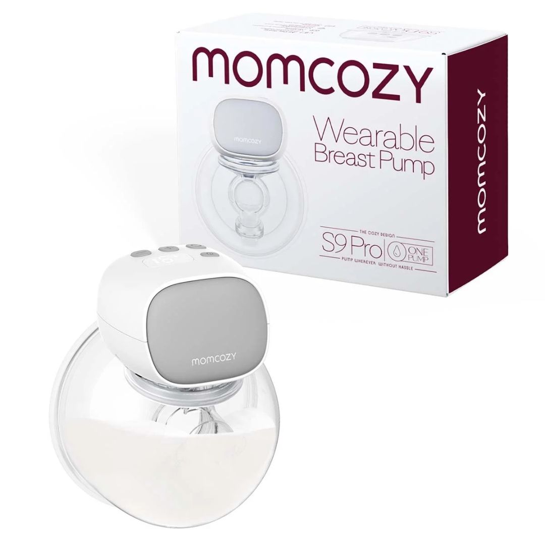 Momcozy® single electric breast pump S9 Pro Hands-Free Grey