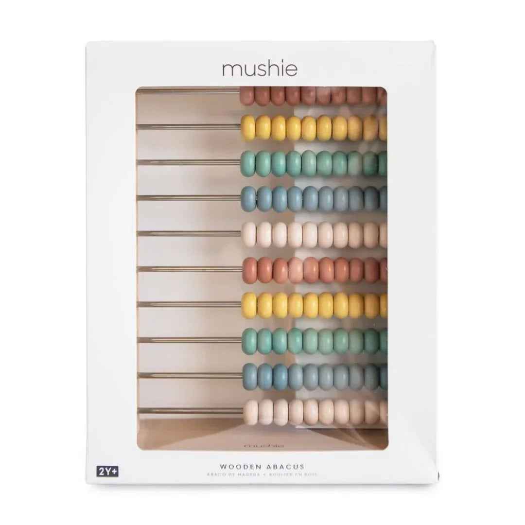 Mushie® Abakus iz lesa Mushie