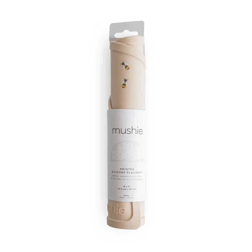 Mushie® Silikonska podloga za hranjenje Fairy Mice Mushie
