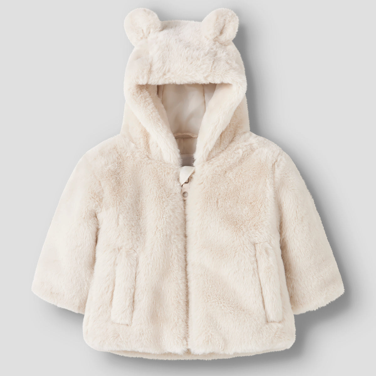 name it® Jacket with hood Moonbeam – slika 3