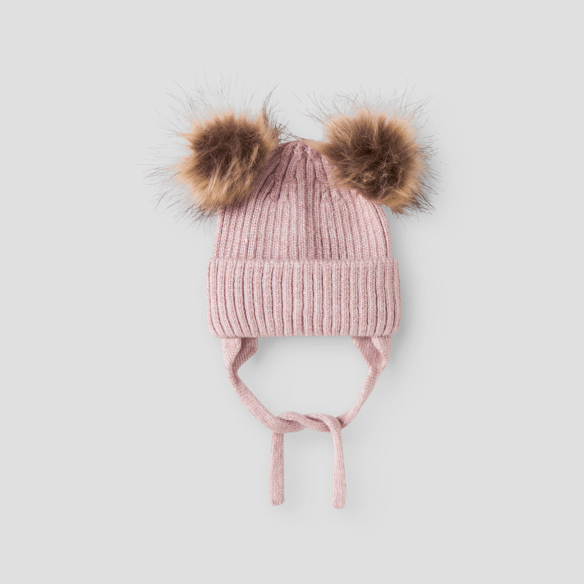 name it® Knit hat baby Violet Ice – slika 3