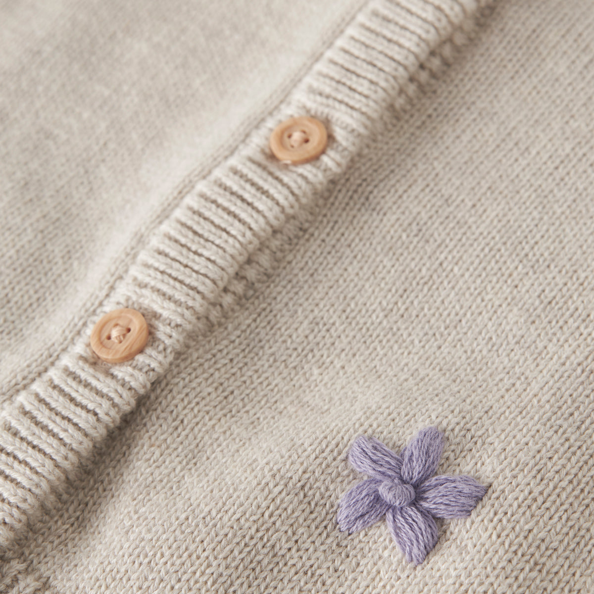 name it® Cardigan Peyote Melange – slika 4